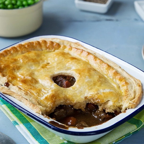 Beef & Guinness Pie